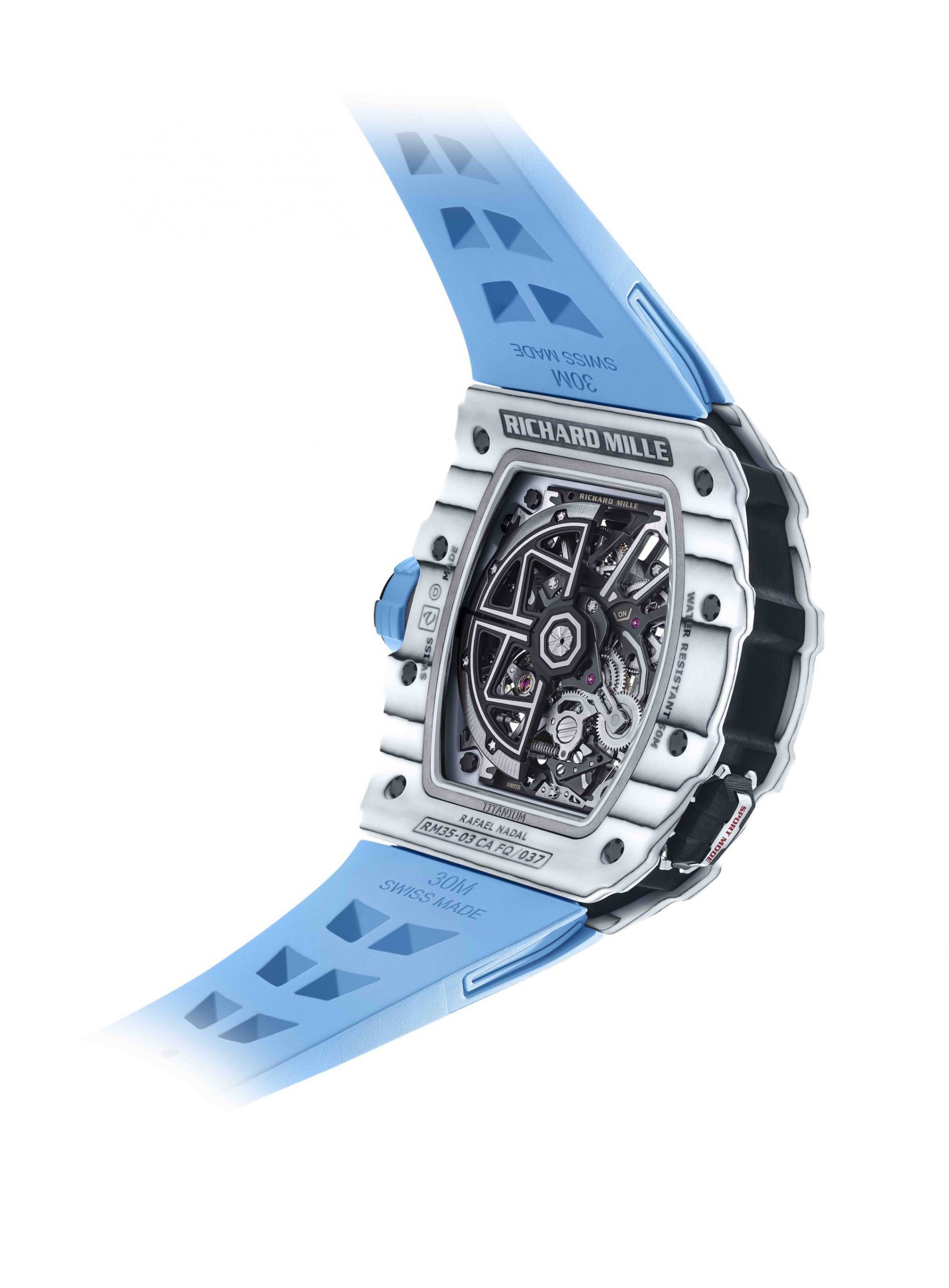 RM 35-03 Automatic Winding Rafael Nadal White Quartz TPT — view 4