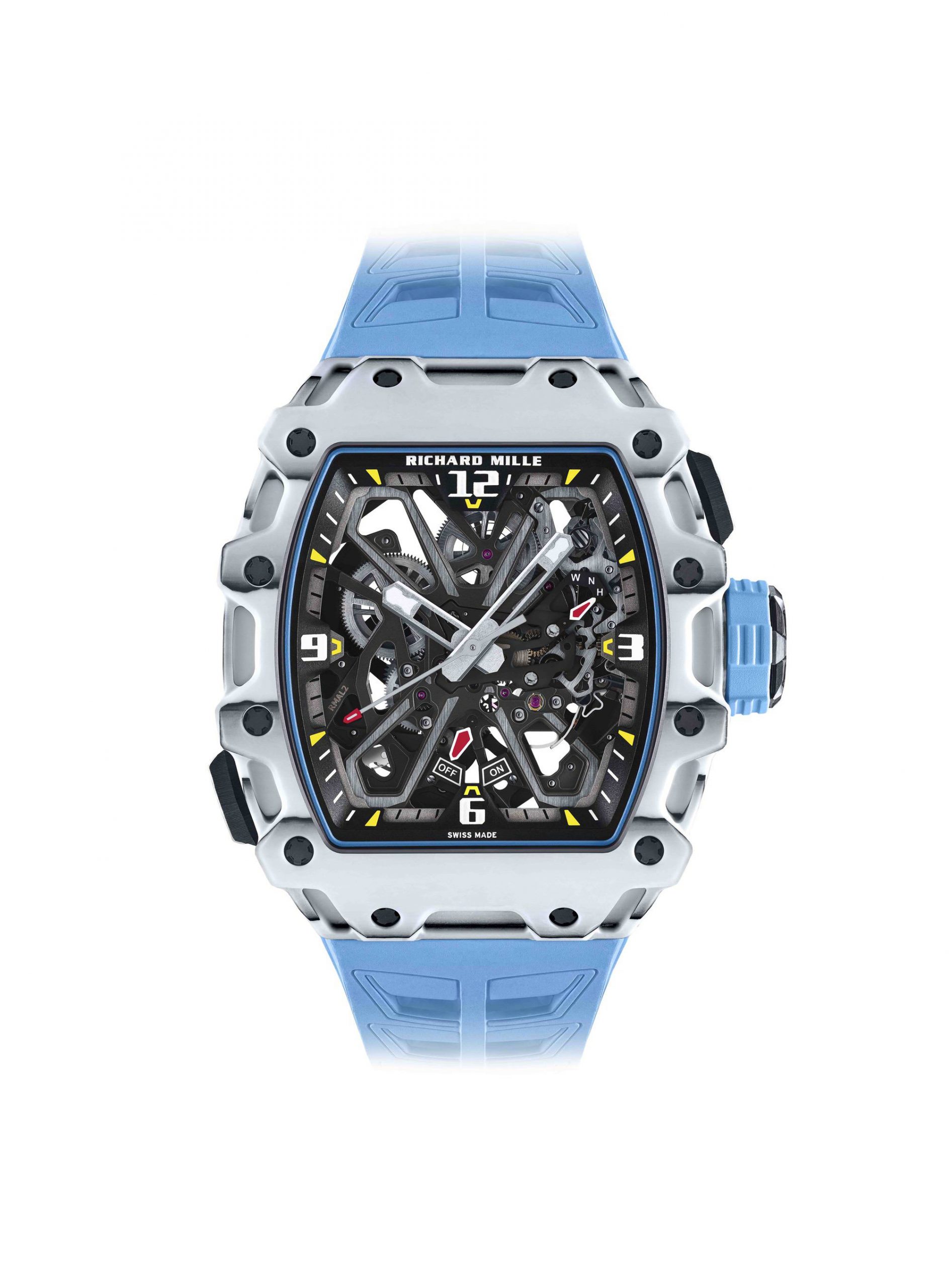 RM 35-03 Automatic Winding Rafael Nadal White Quartz TPT — view 5