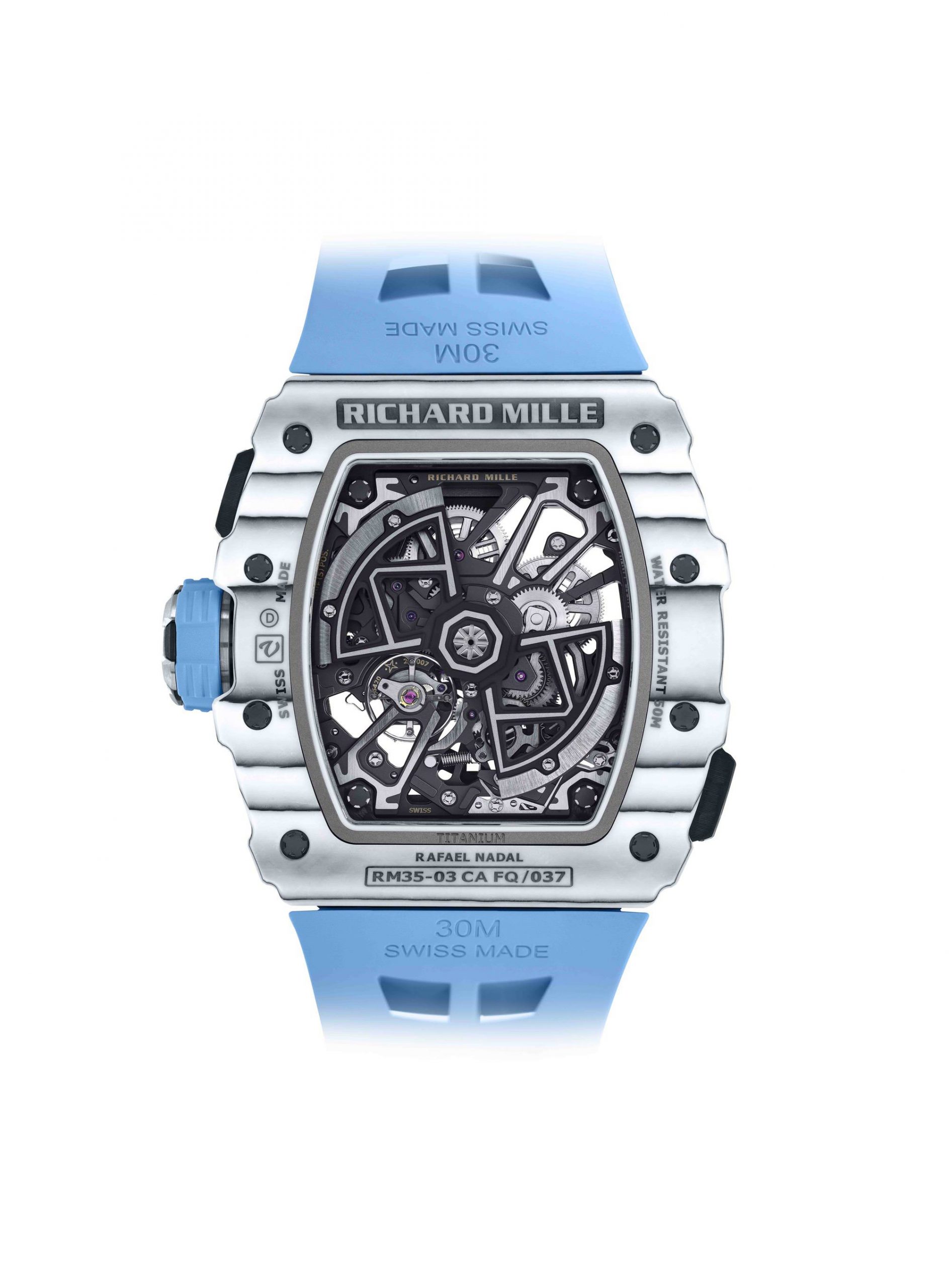 RM 35-03 Automatic Winding Rafael Nadal White Quartz TPT — view 8