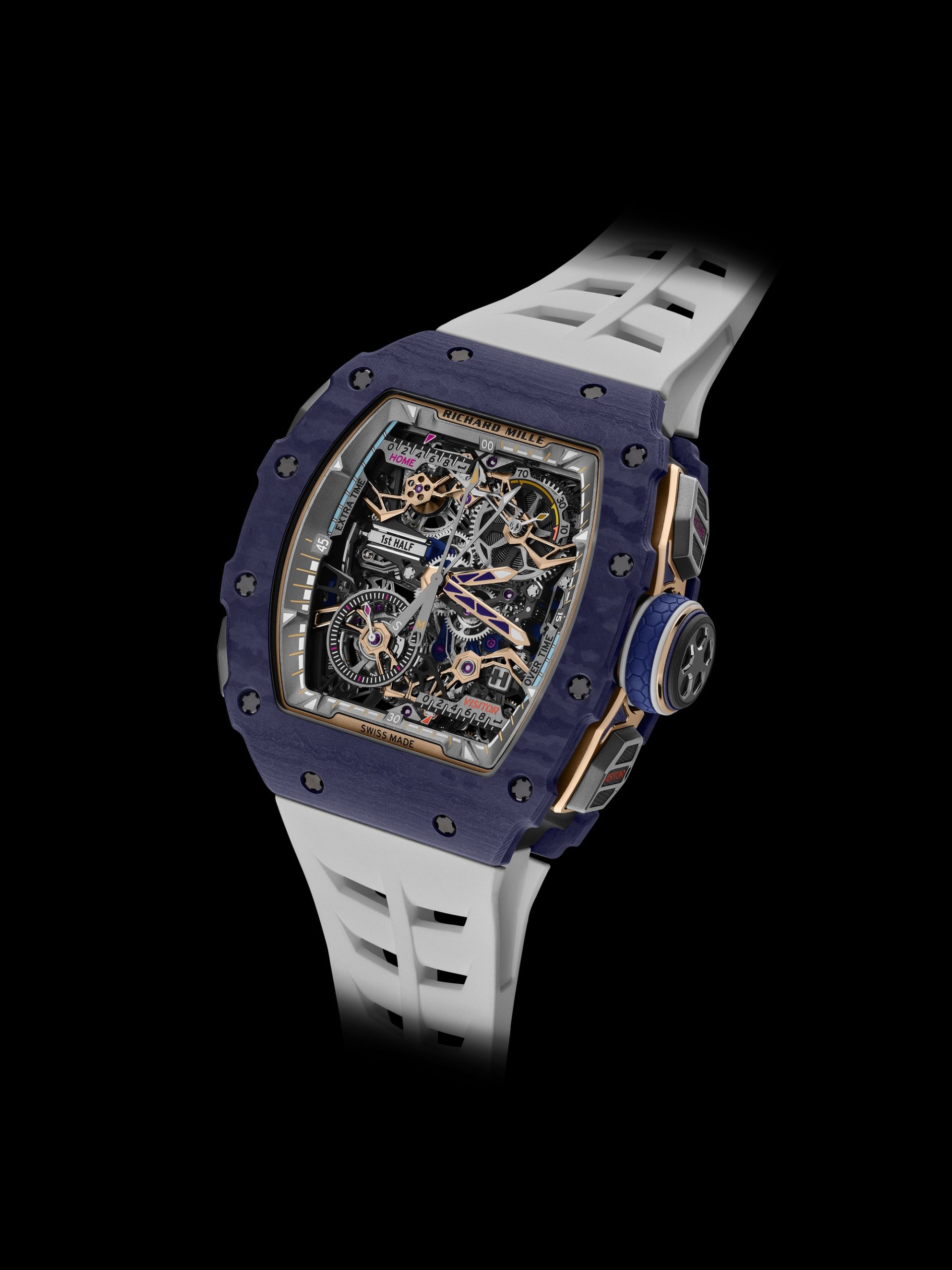 RM 41-01 Tourbillon Soccer Dark Blue Quartz TPT — view 2