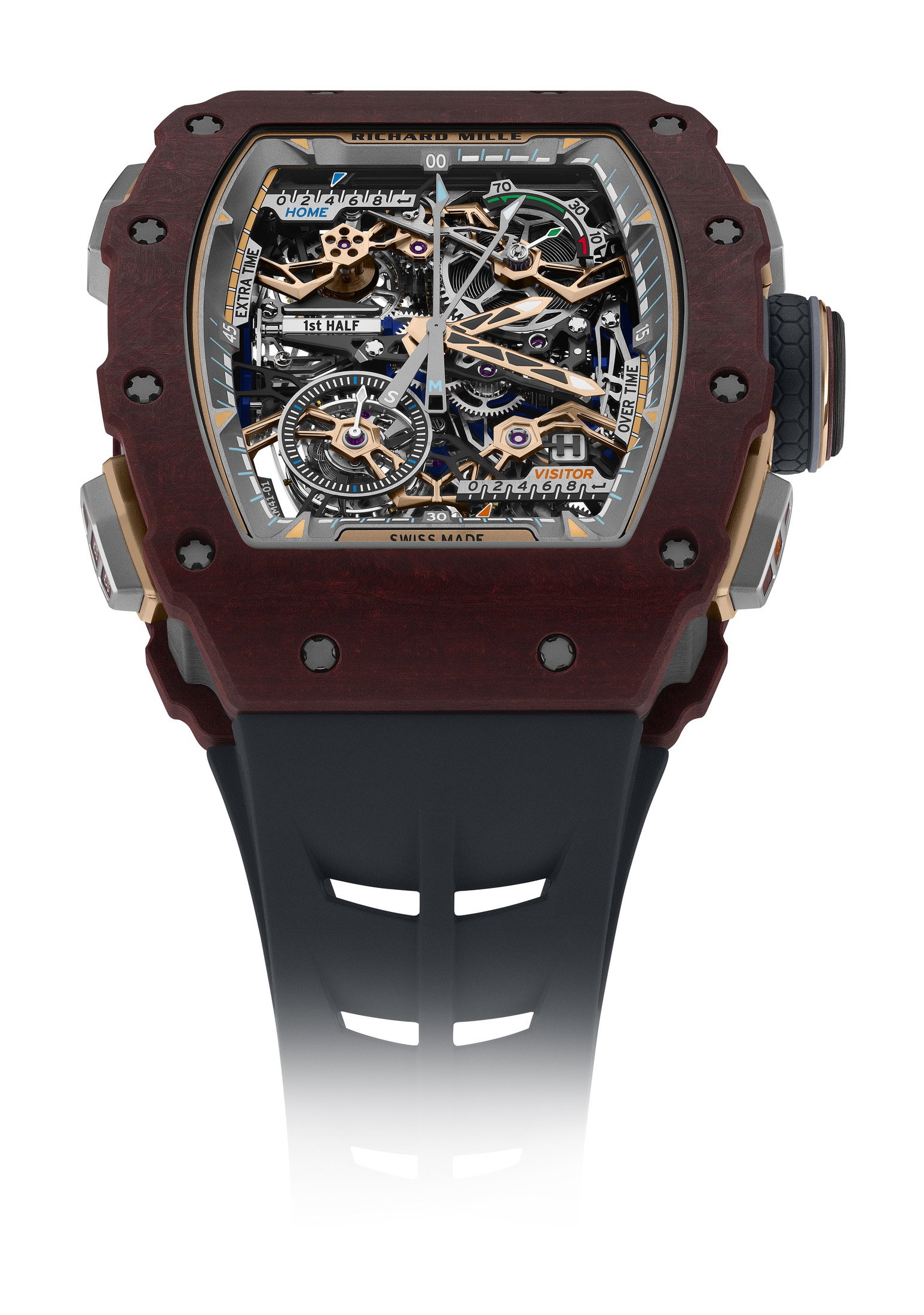 RM 41-01 Tourbillon Soccer Dark Blue Quartz TPT — view 11