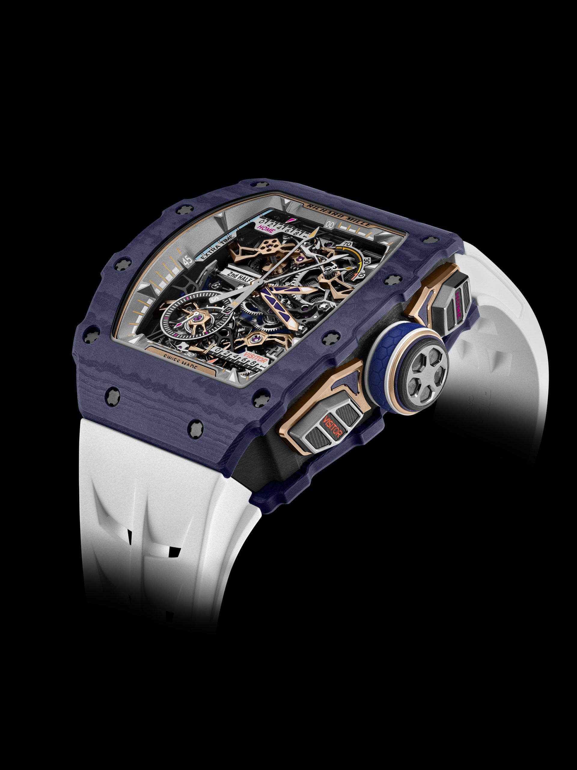 RM 41-01 Tourbillon Soccer Dark Blue Quartz TPT — view 4