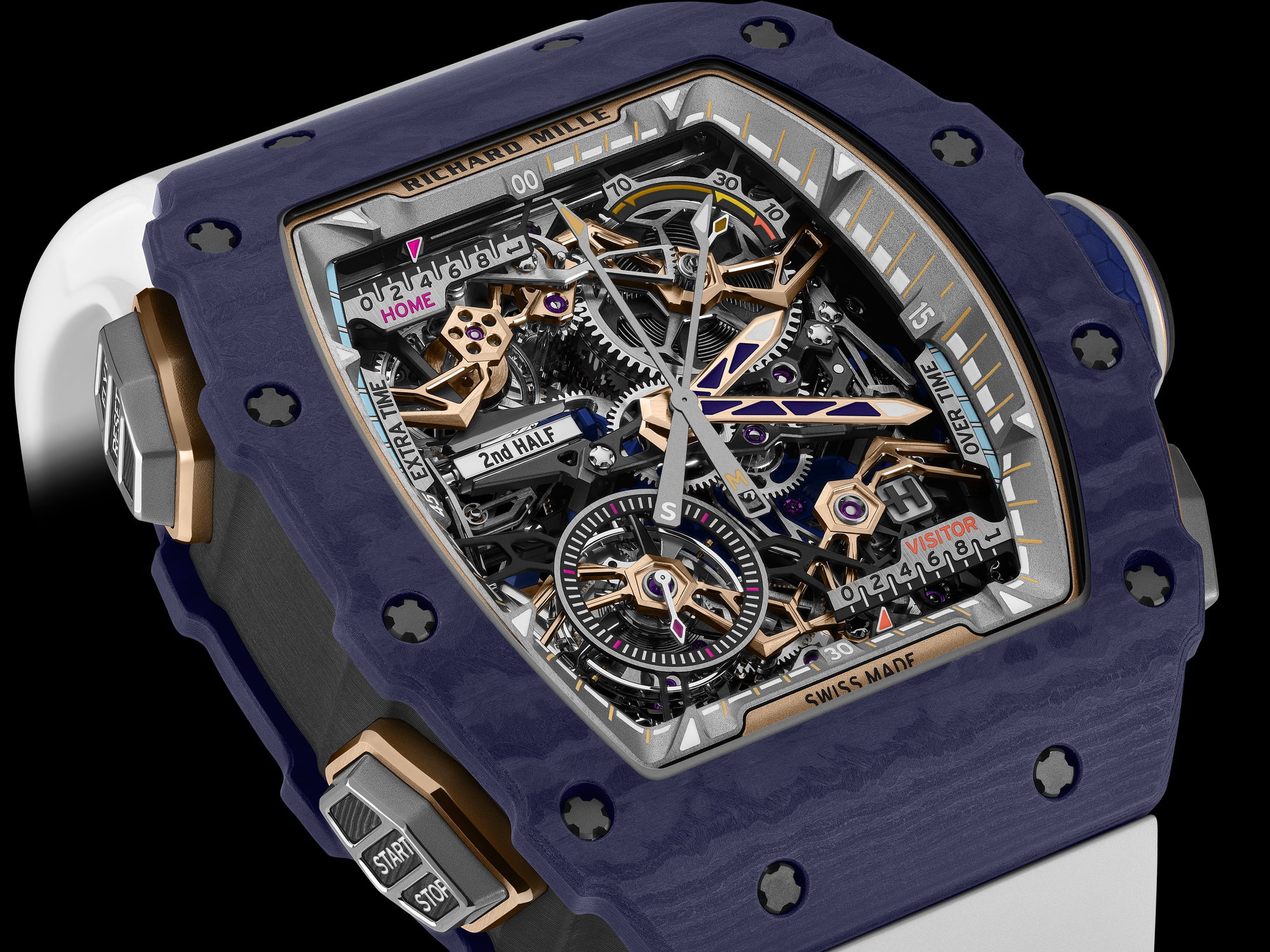 RM 41-01 Tourbillon Soccer Dark Blue Quartz TPT — view 7