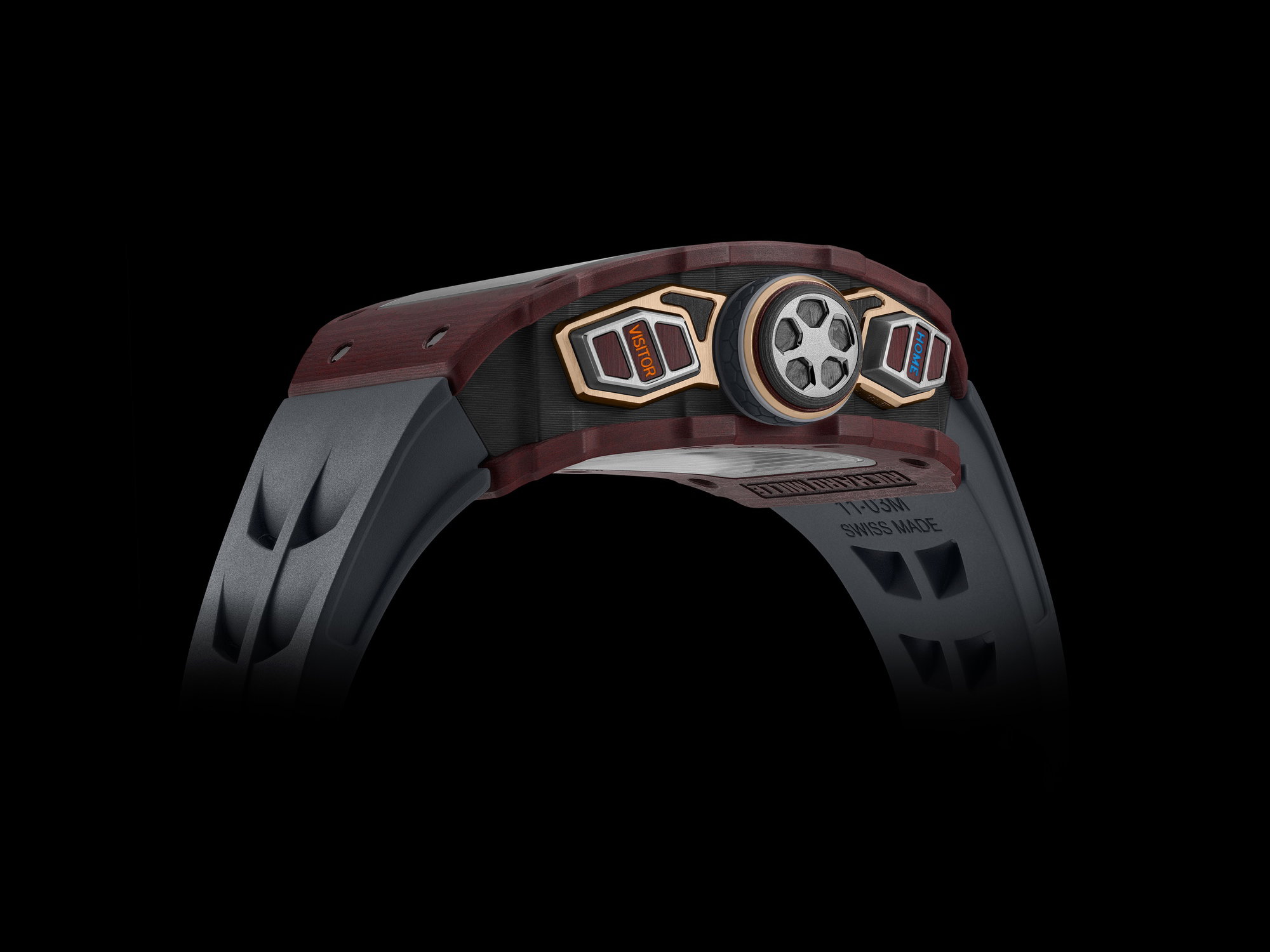 RM 41-01 Tourbillon Soccer Red Carmin Basalt TPT — view 5