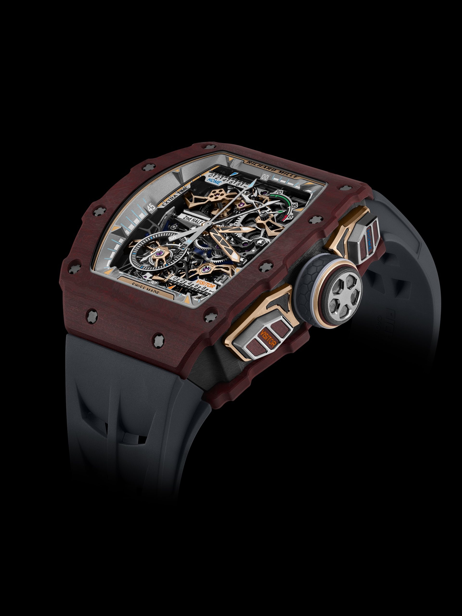 RM 41-01 Tourbillon Soccer Red Carmin Basalt TPT — view 6