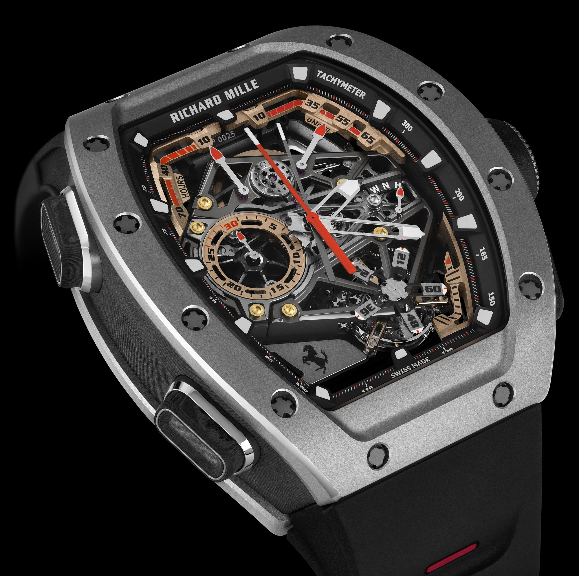 RM 43-01 Ferrari Tourbillon Split-Seconds Chronograph — view 11