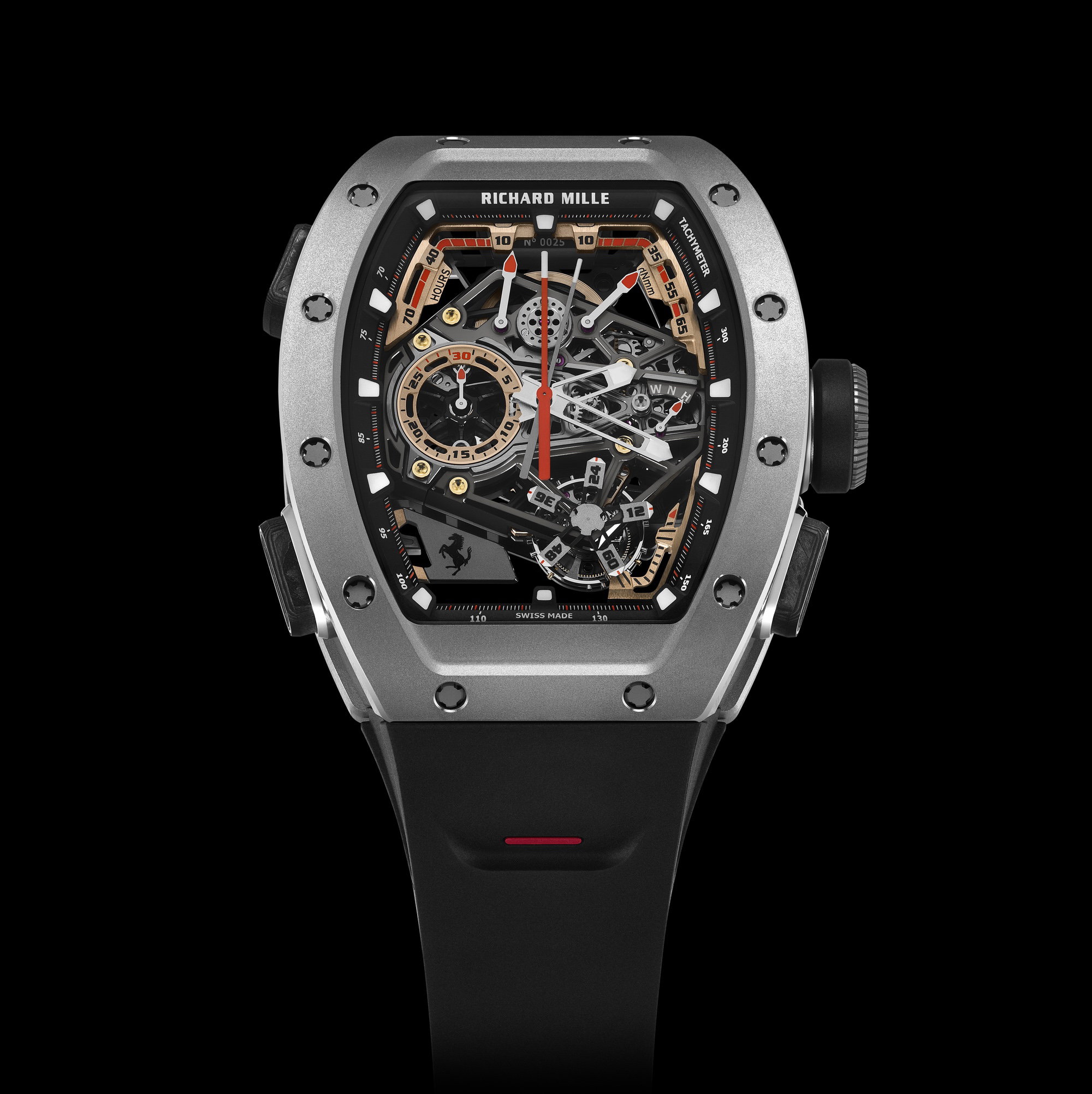 RM 43-01 Ferrari Tourbillon Split-Seconds Chronograph — view 12