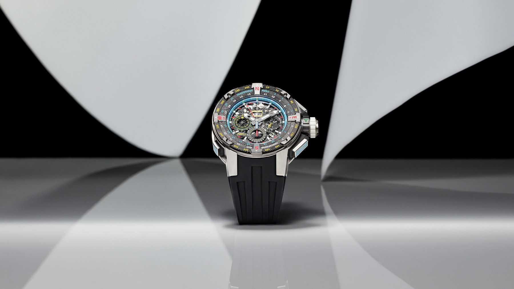RM 60-01 Automatic Flyback Chronograph Les Voiles de St Barth Limited Edition — view 2