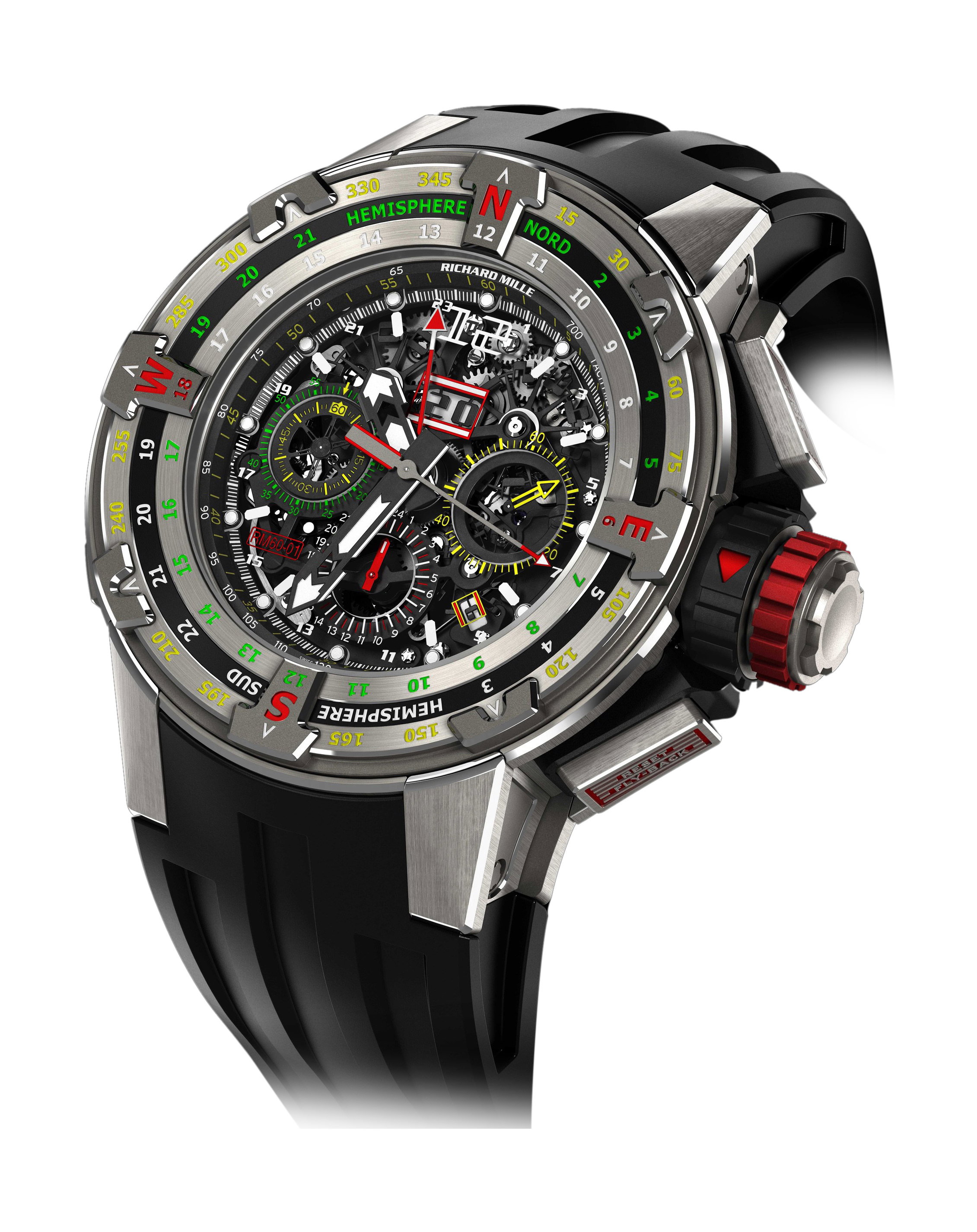 RM 60-01 Automatic Flyback Chronograph Les Voiles de St Barth Limited Edition — view 9