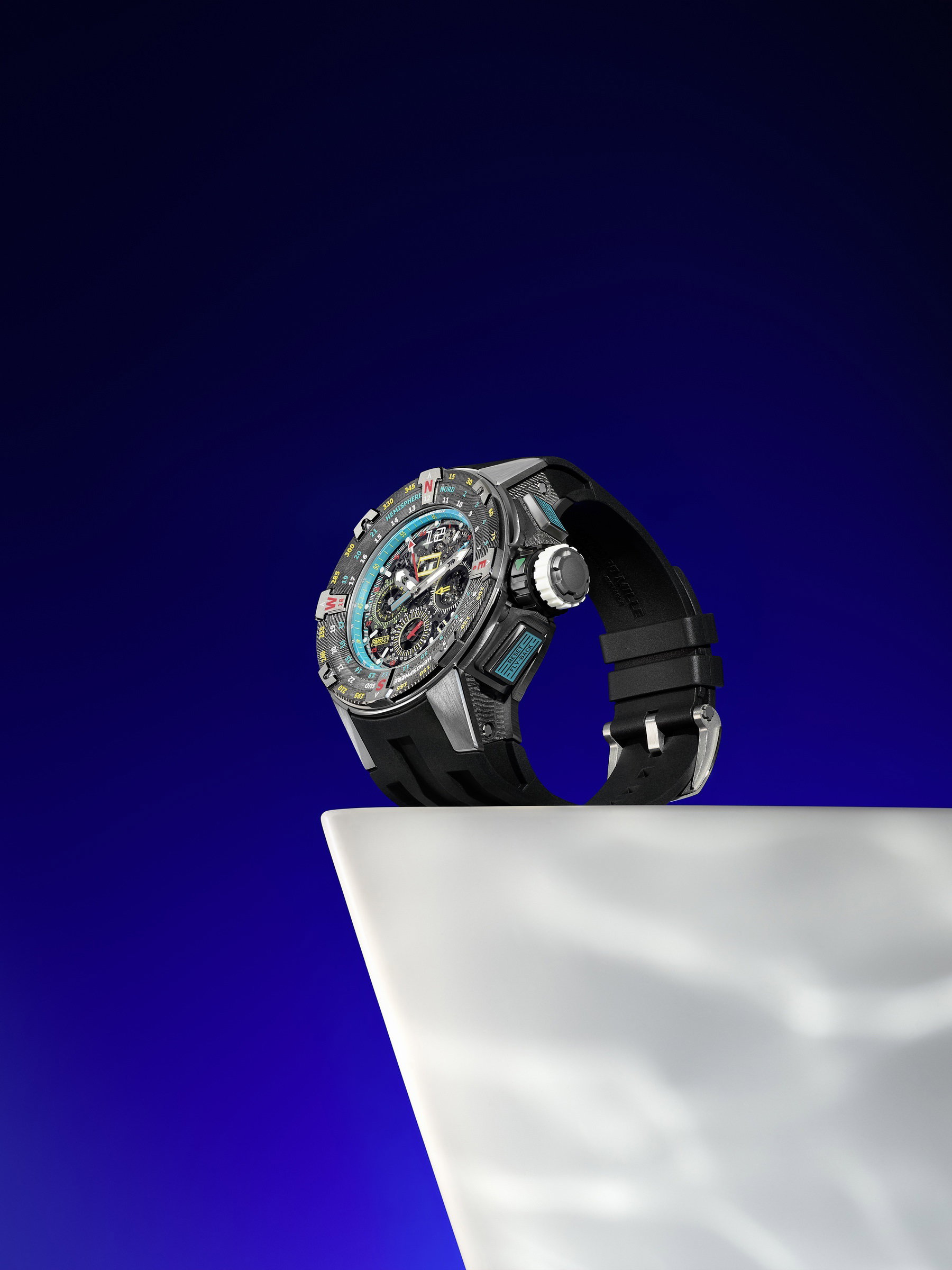 RM 60-01 Automatic Flyback Chronograph Les Voiles de St Barth Limited Edition — view 3