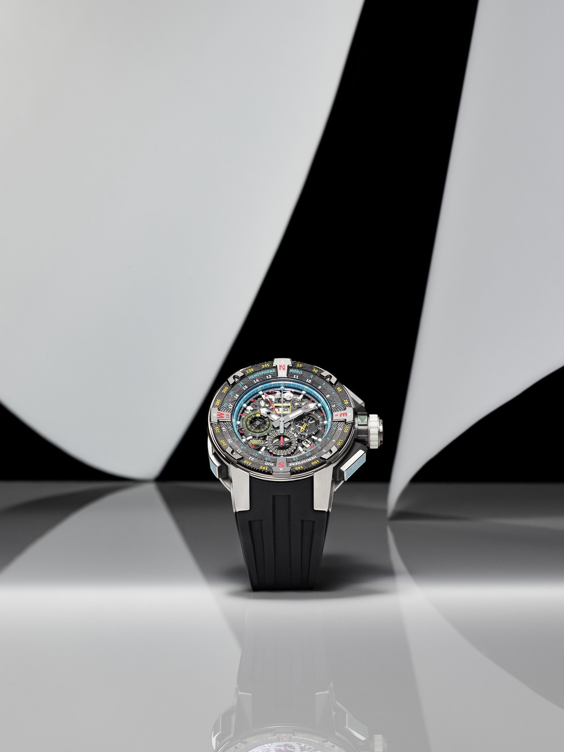 RM 60-01 Automatic Flyback Chronograph Les Voiles de St Barth Limited Edition — view 5