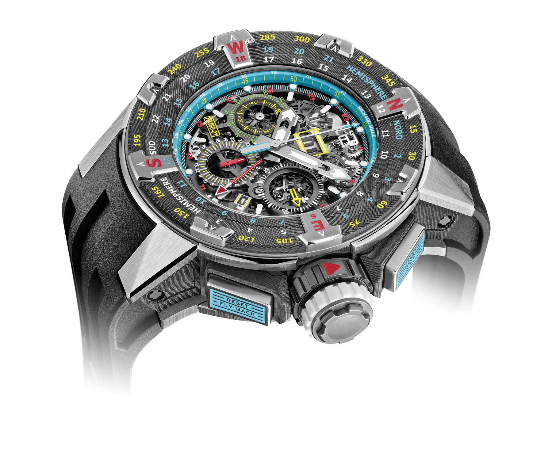 RM 60-01 Automatic Flyback Chronograph Les Voiles de St Barth Limited Edition — view 7