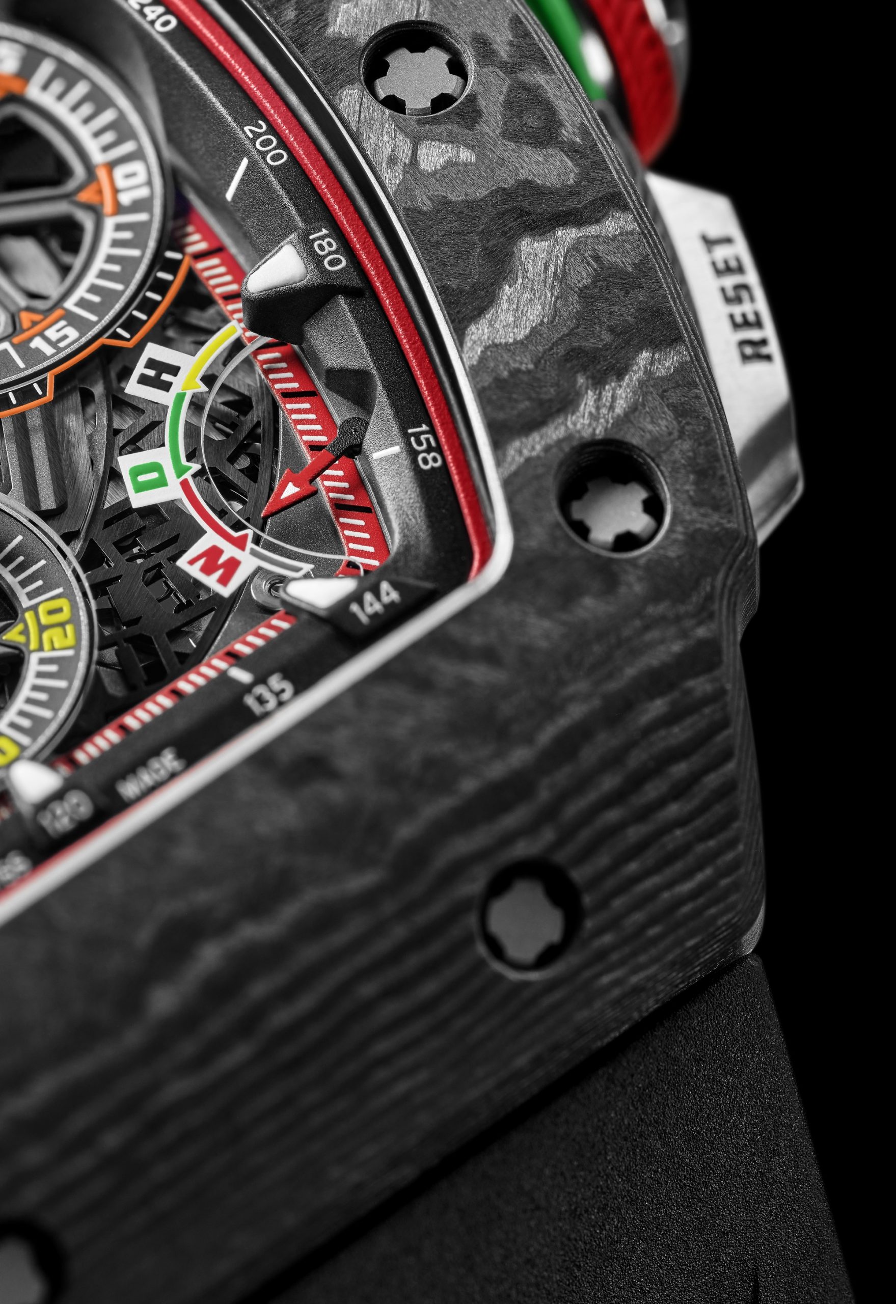 RM 65-01 Automatic Split-Seconds Chronograph Carbon TPT® — view 6