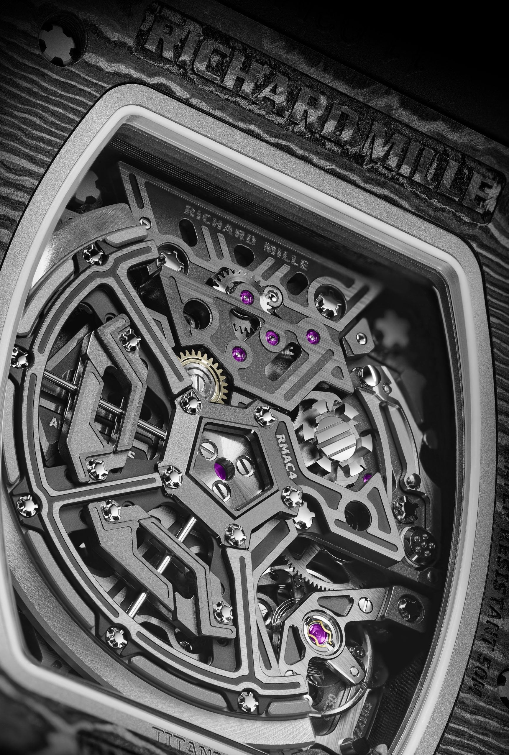 RM 65-01 Automatic Split-Seconds Chronograph Carbon TPT® — view 7