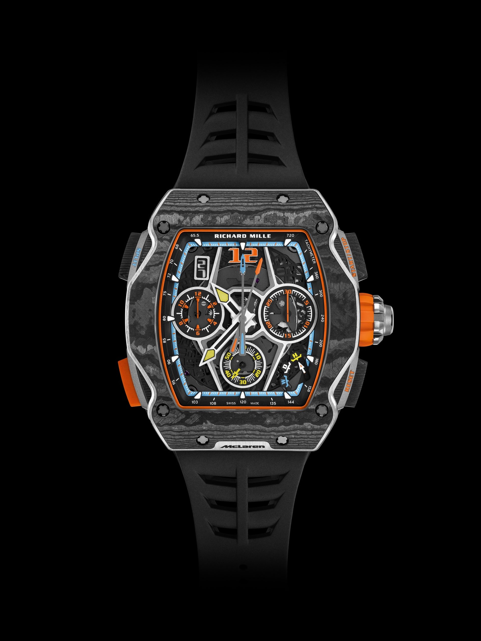 RM 65-01 Automatic Split-Seconds Chronograph McLaren W1 — view 12