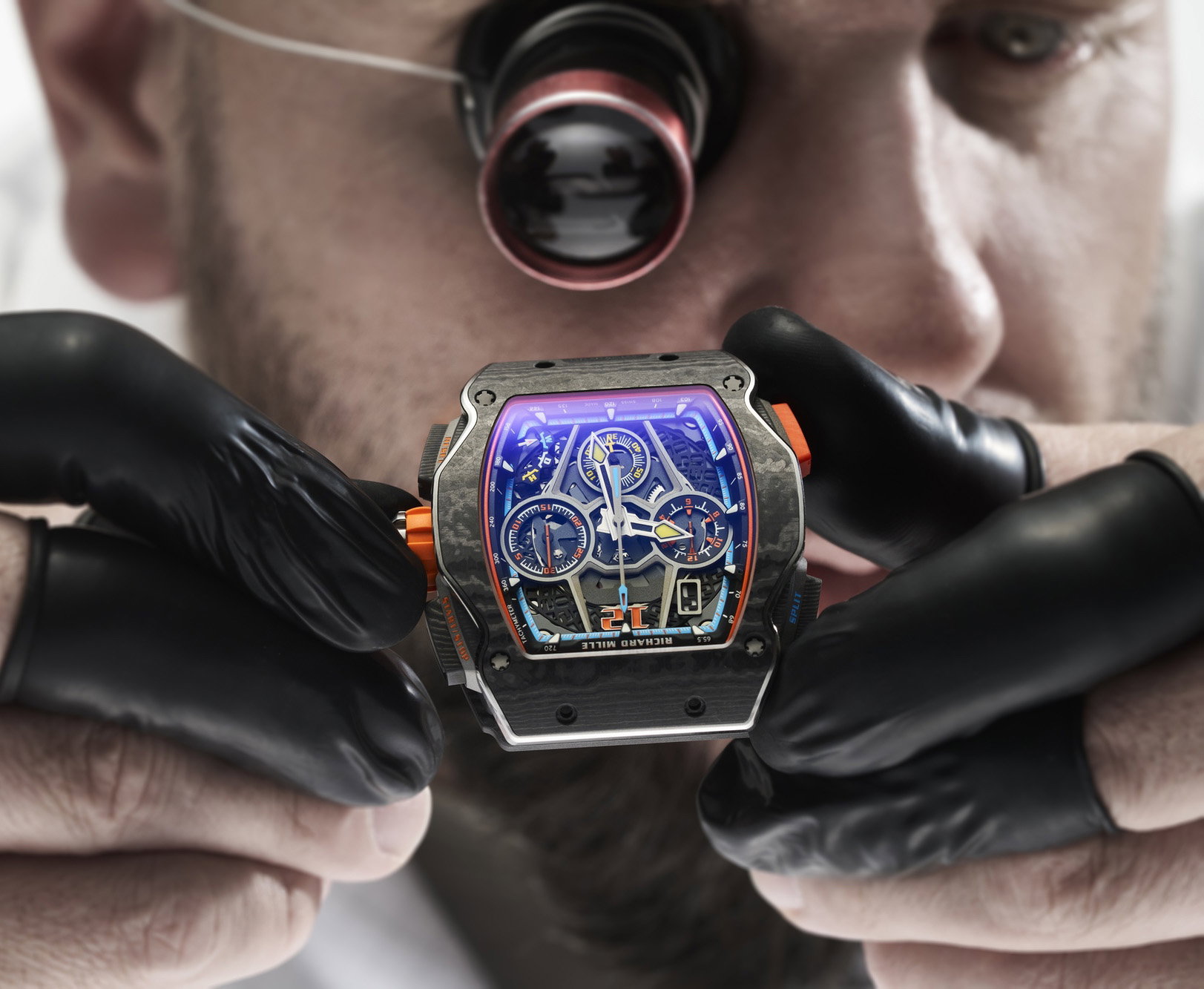 RM 65-01 Automatic Split-Seconds Chronograph McLaren W1 — view 13