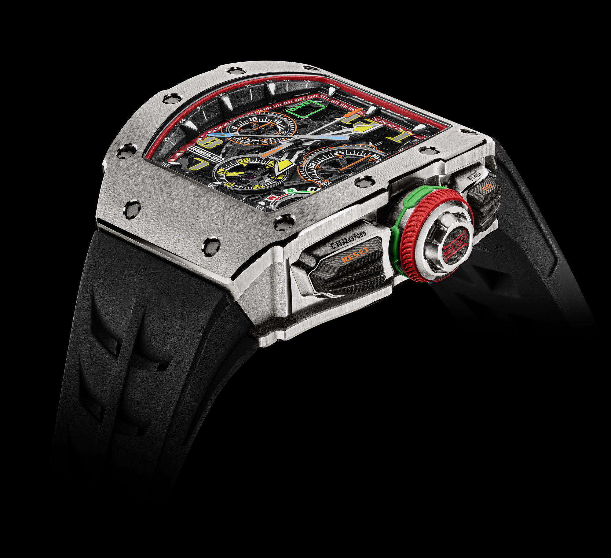 RM 65-01 Automatic Split-Seconds Chronograph Titanium — view 2