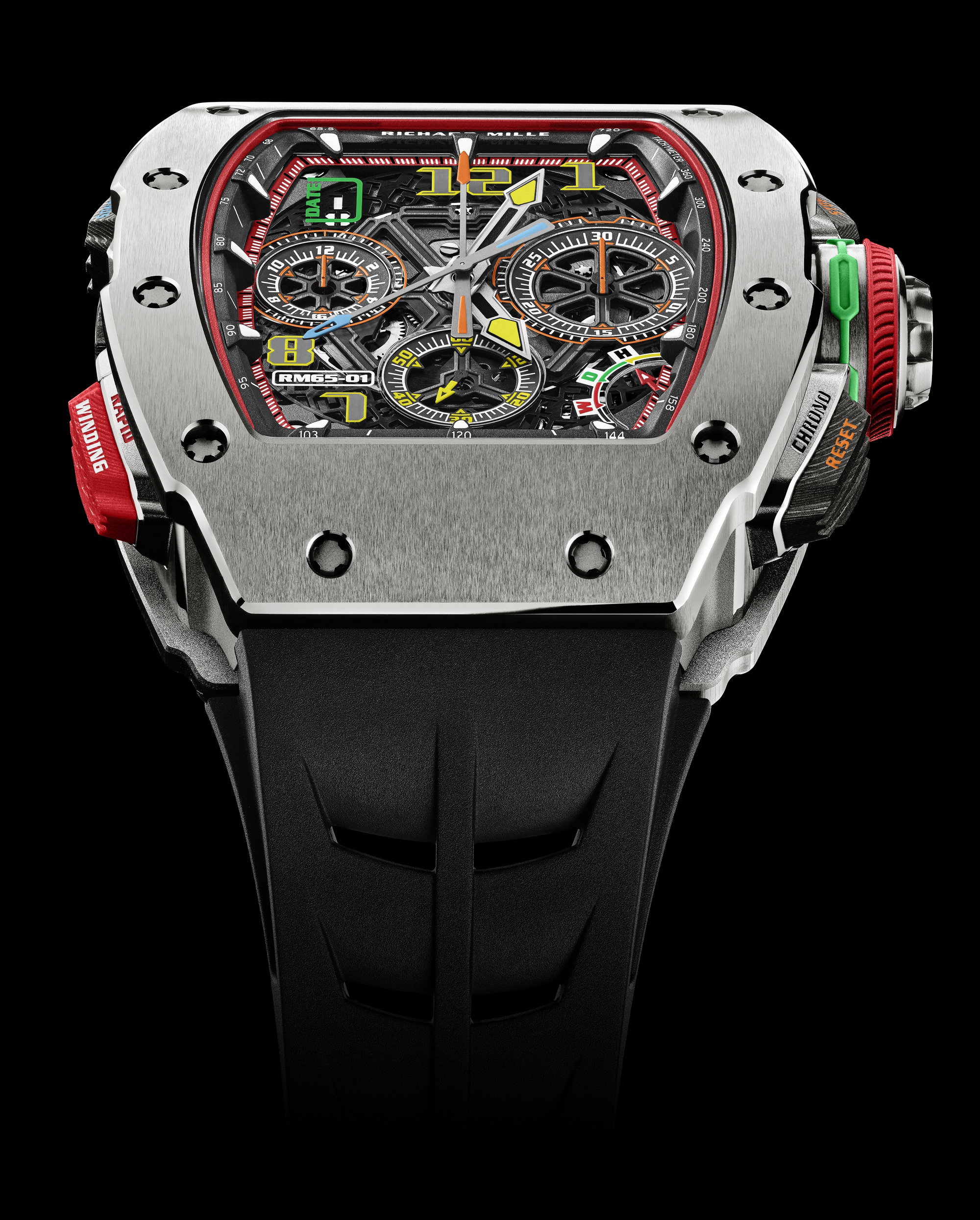 RM 65-01 Automatic Split-Seconds Chronograph Titanium — view 3