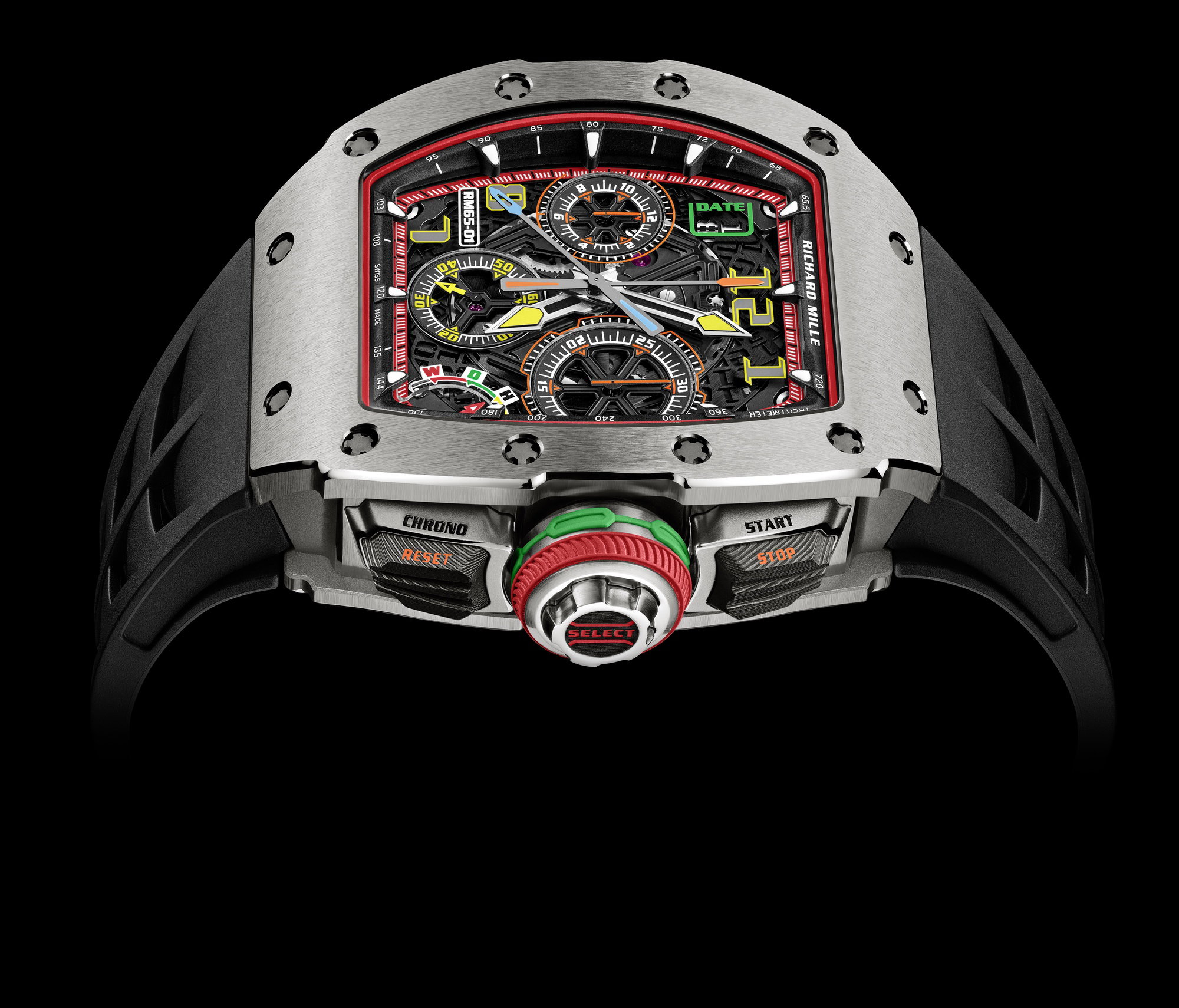 RM 65-01 Automatic Split-Seconds Chronograph Titanium — view 4