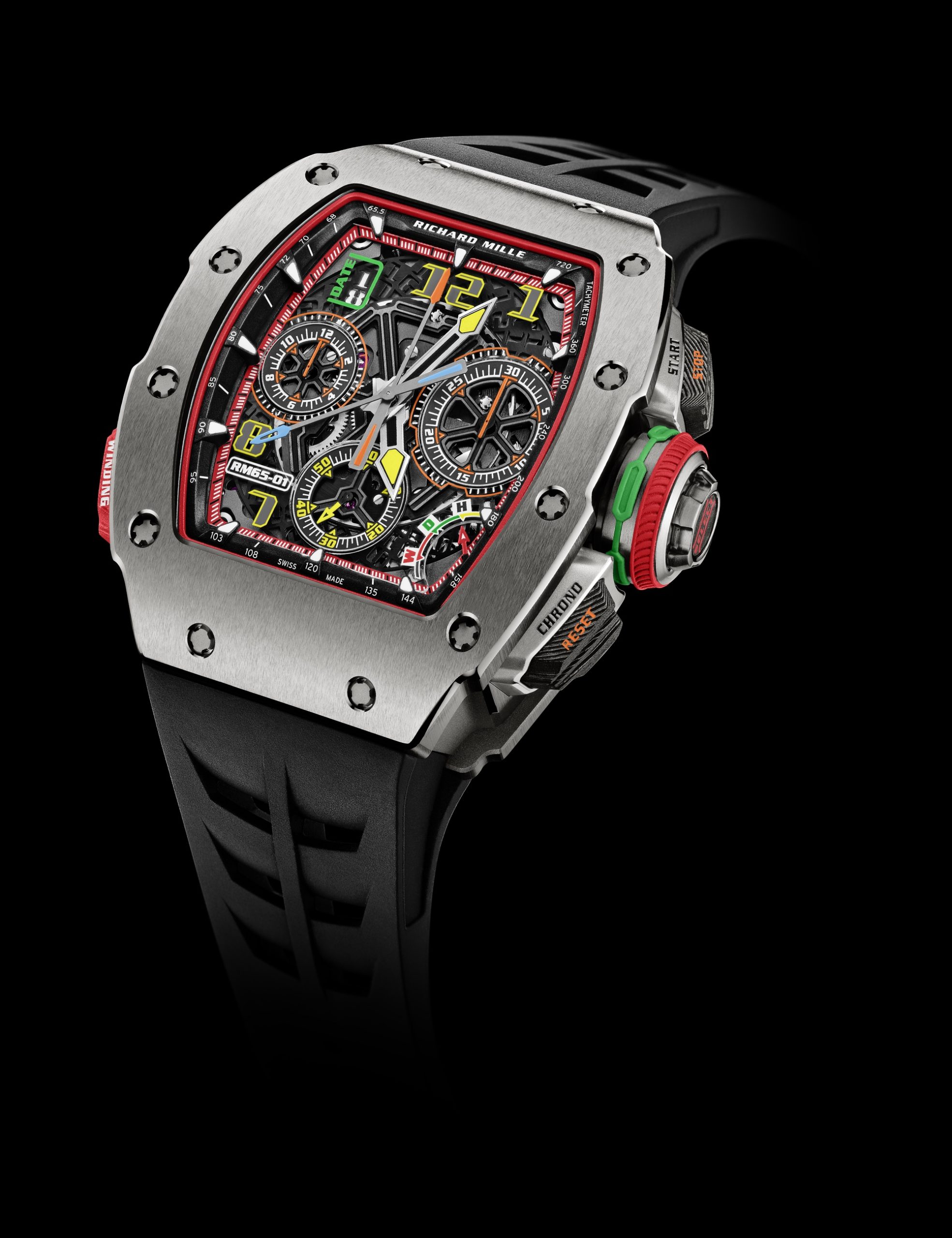 RM 65-01 Automatic Split-Seconds Chronograph Titanium — view 5
