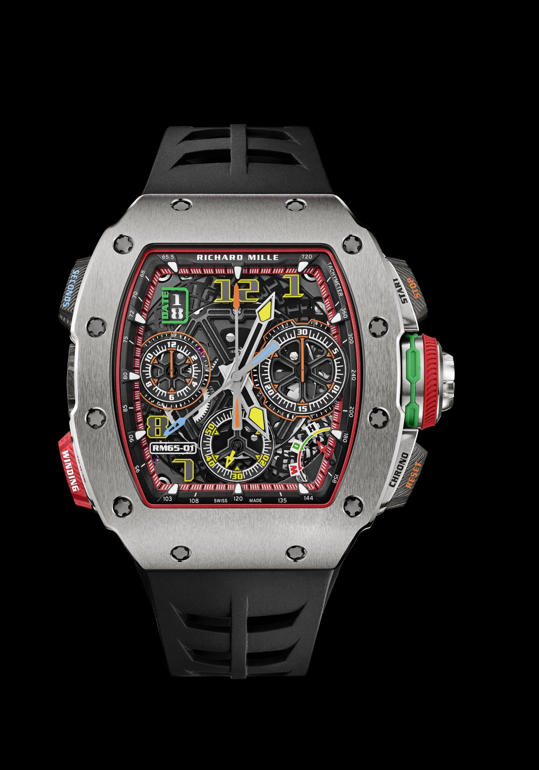 RM 65-01 Automatic Split-Seconds Chronograph Titanium — view 7