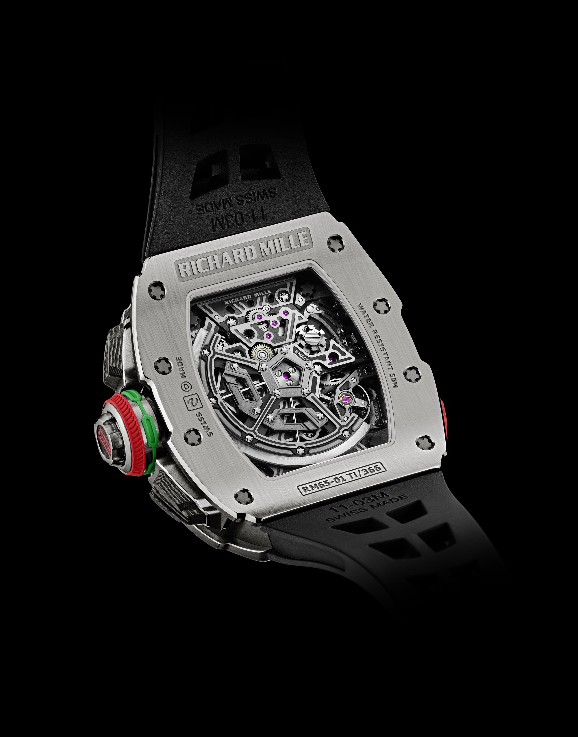 RM 65-01 Automatic Split-Seconds Chronograph Titanium — view 8