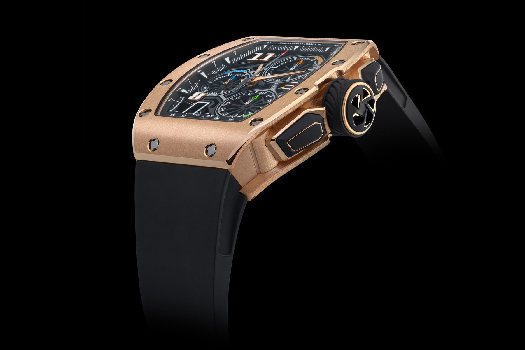 RM 72-01 Automatic Winding Lifestyle Flyback Chronograph Red Gold — view 3