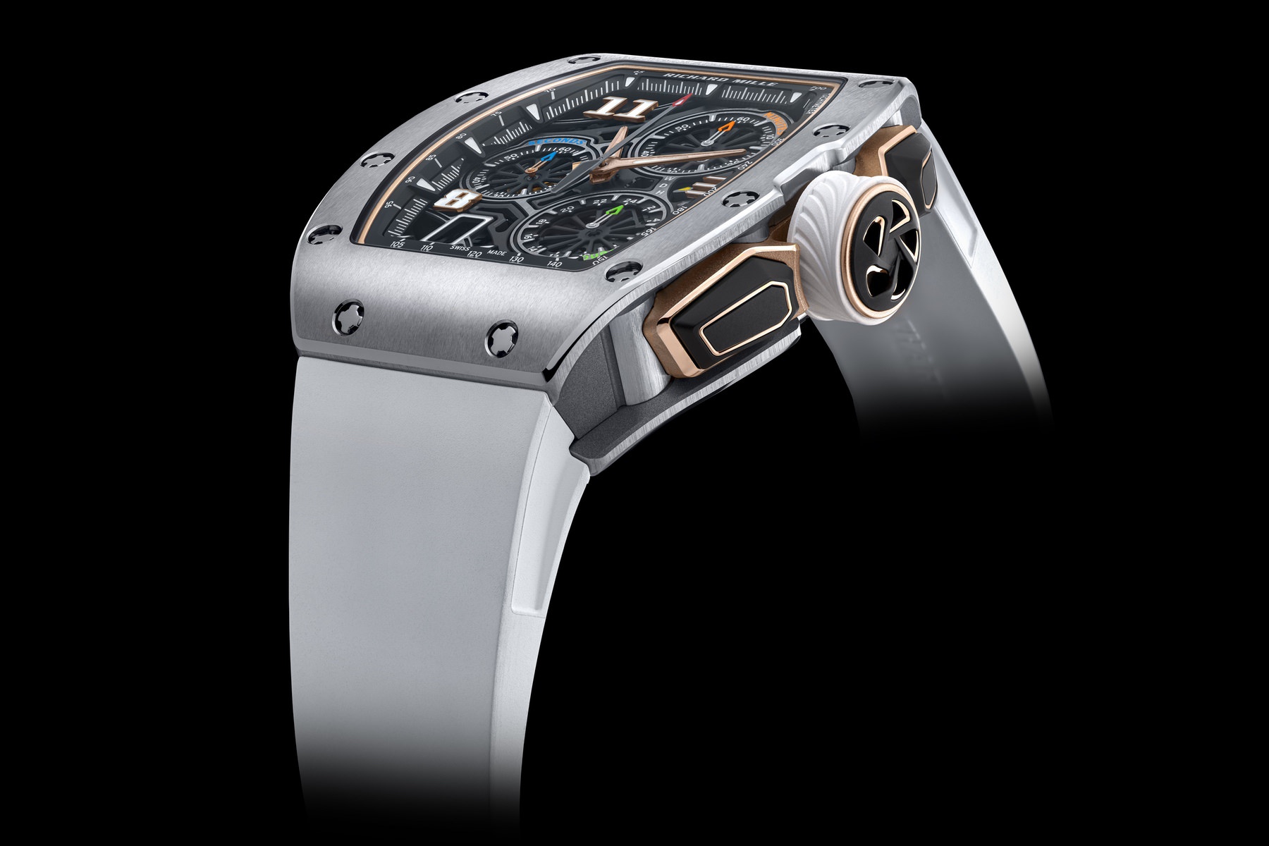 RM 72-01 Automatic Winding Lifestyle Flyback Chronograph Titanium — view 2