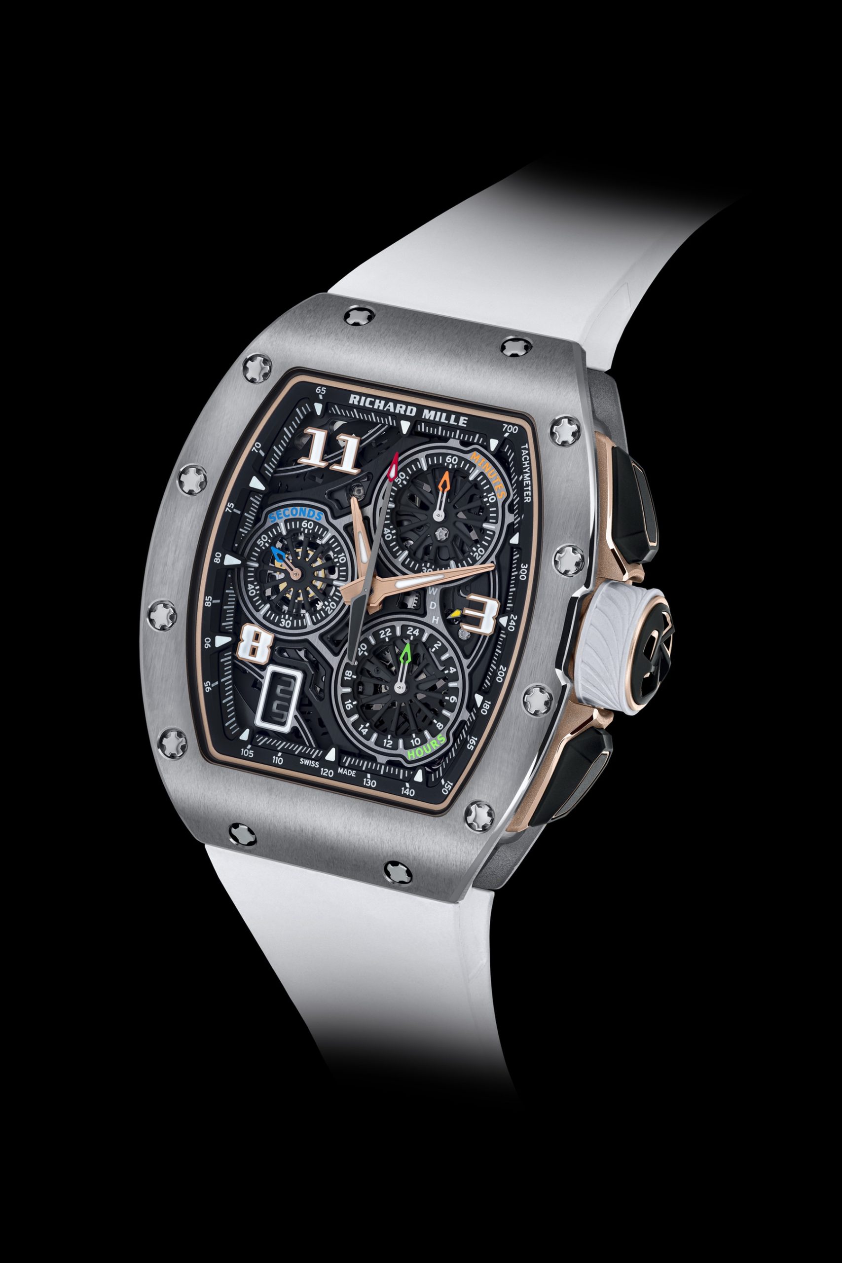RM 72-01 Automatic Winding Lifestyle Flyback Chronograph Titanium — view 3