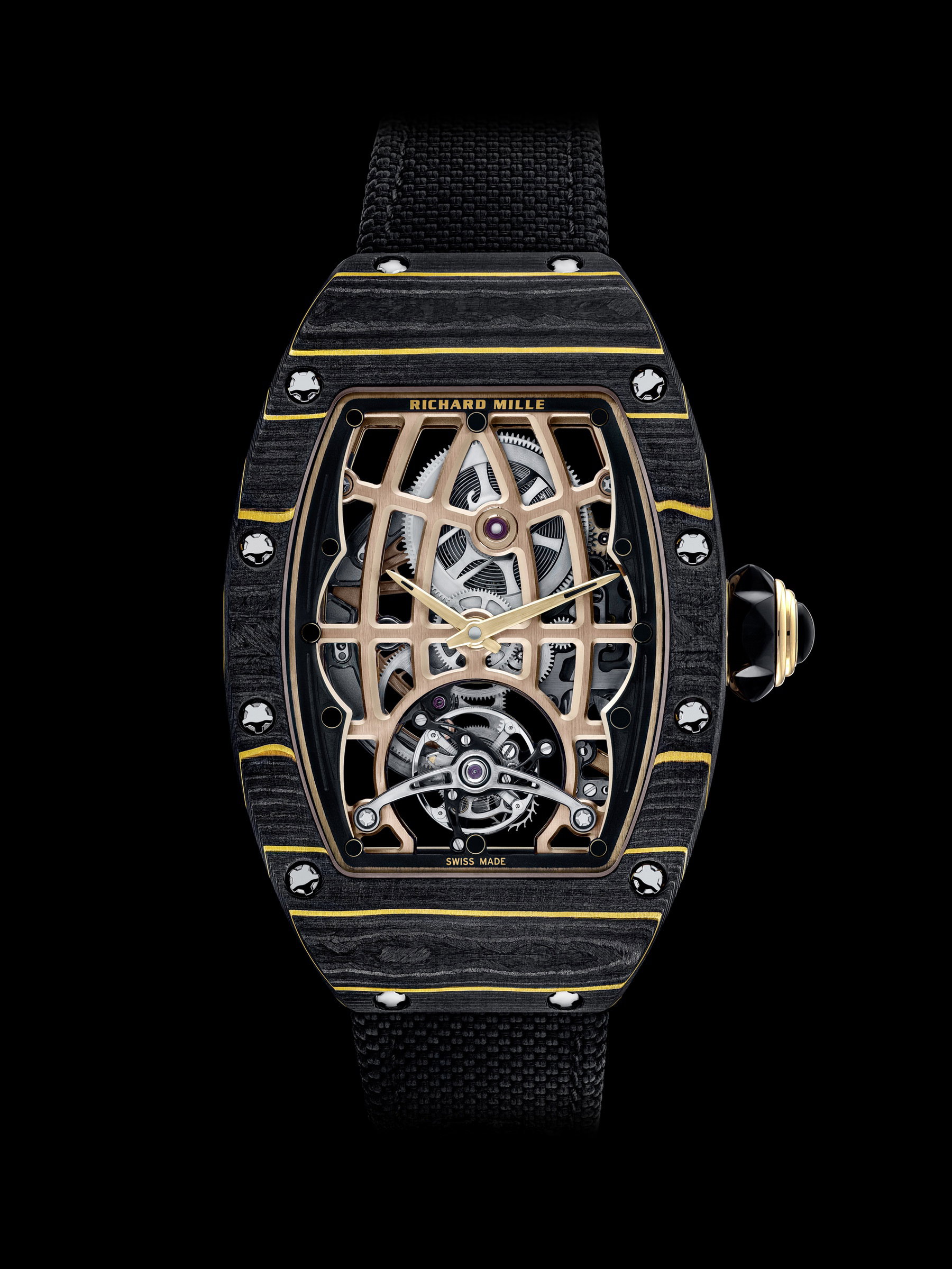 RM 74-02 Automatic Tourbillon Gold Carbon TPT® — view 5
