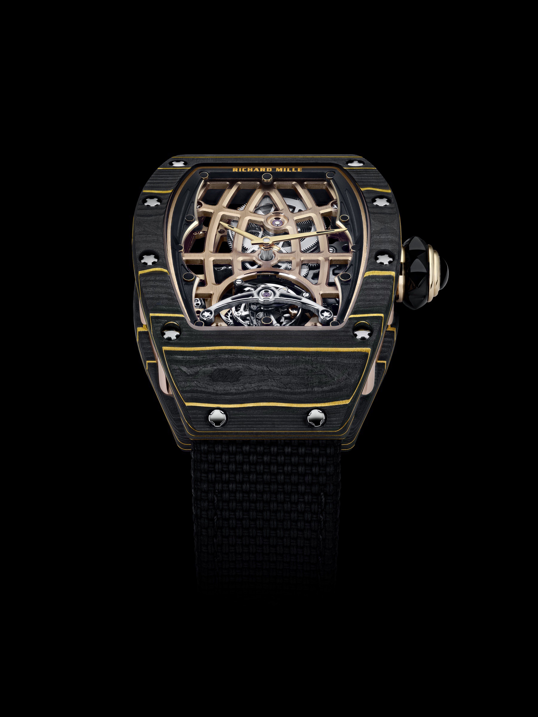 RM 74-02 Automatic Tourbillon Gold Carbon TPT® — view 7