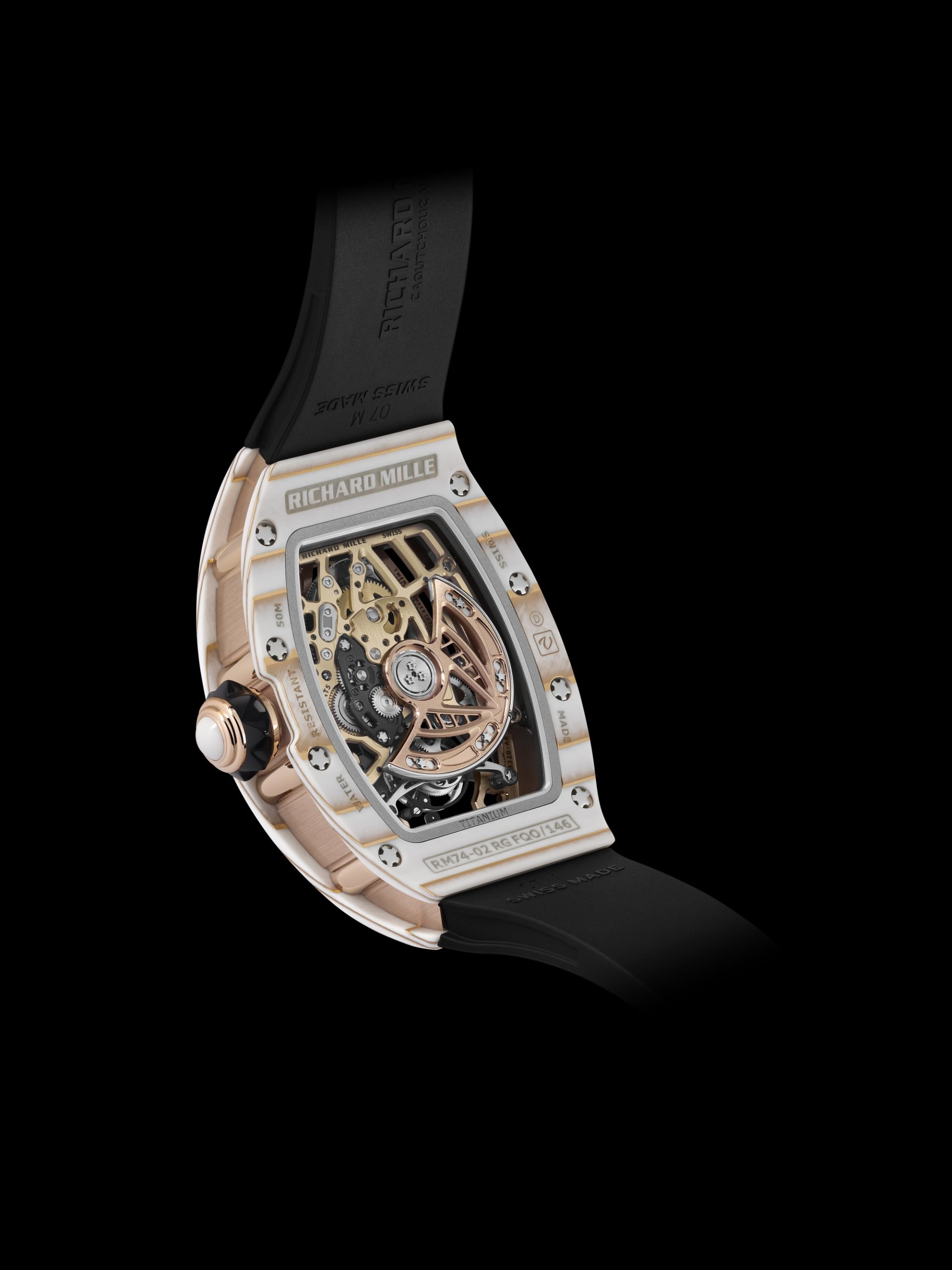 RM 74-02 Automatic Tourbillon Gold Quartz TPT® — view 4