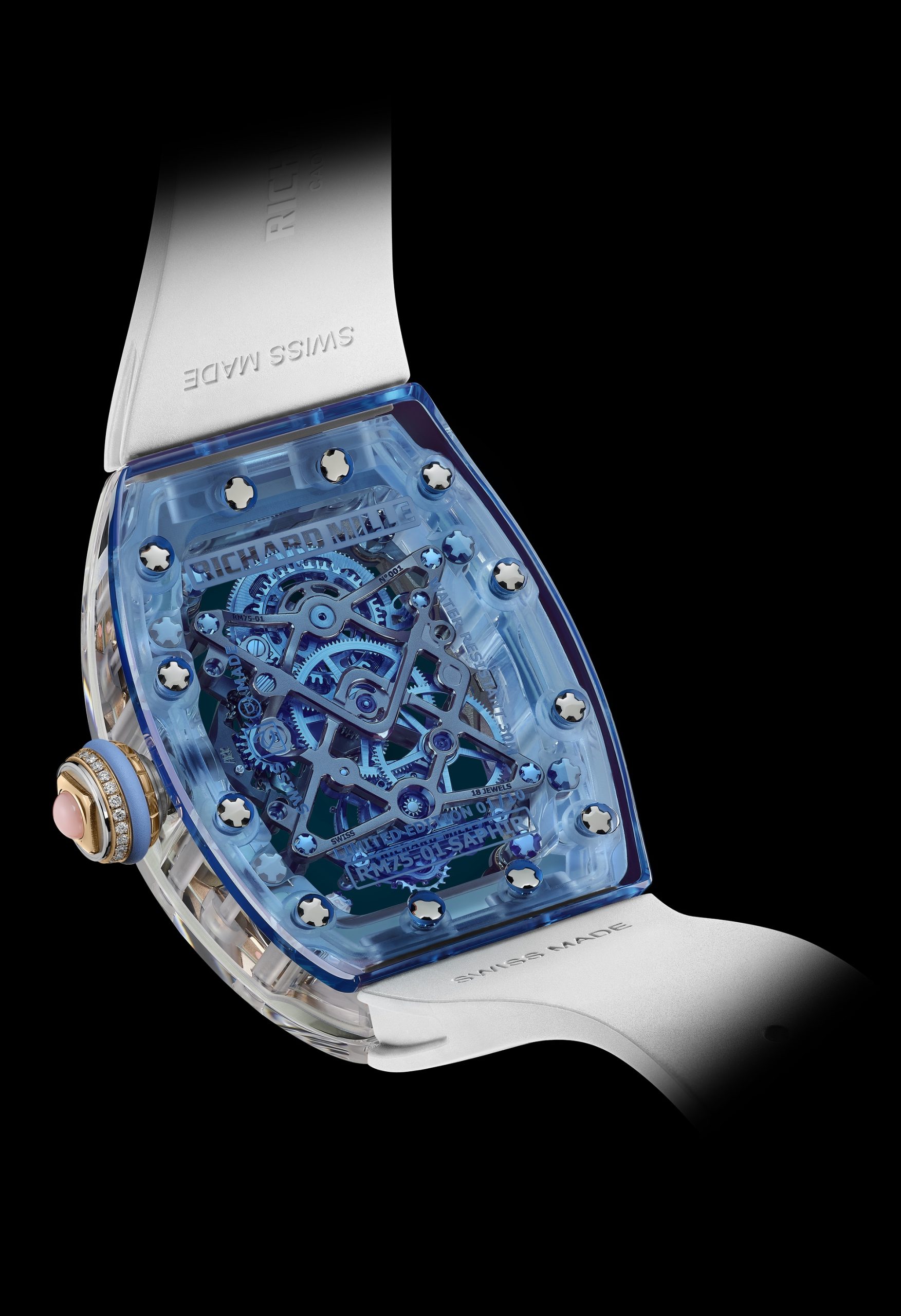 RM 75-01 Flying Tourbillon Sapphire Blue — view 4