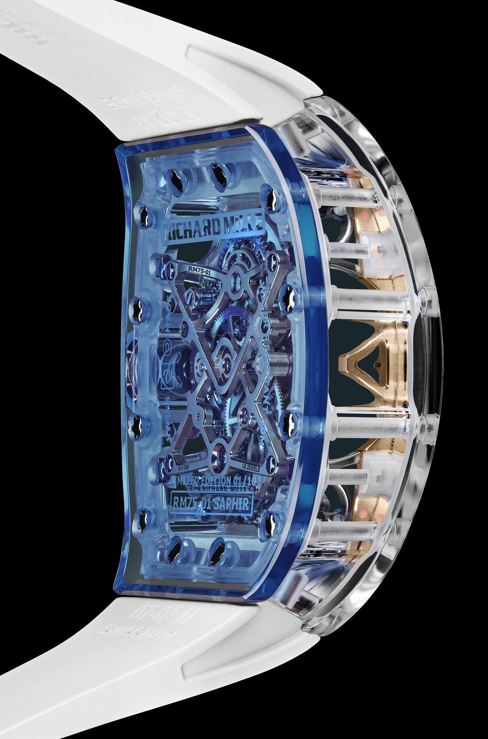 RM 75-01 Flying Tourbillon Sapphire Blue — view 5