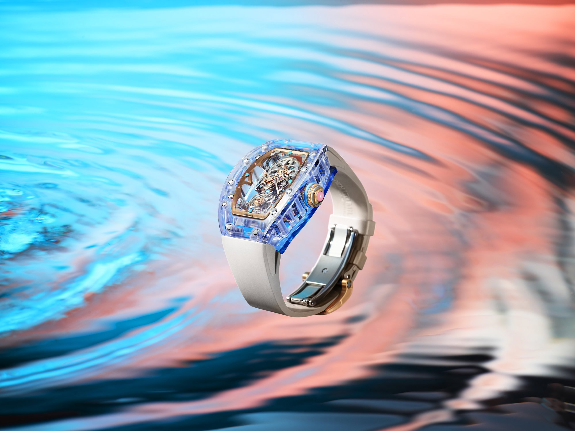 RM 75-01 Flying Tourbillon Sapphire Blue — view 10