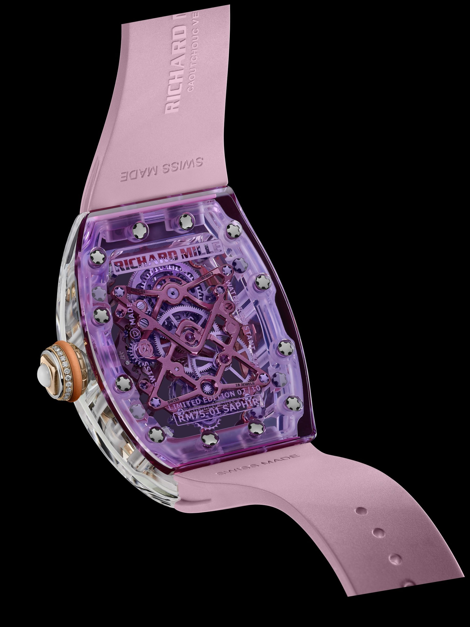 RM 75-01 Flying Tourbillon Sapphire Pink — view 5