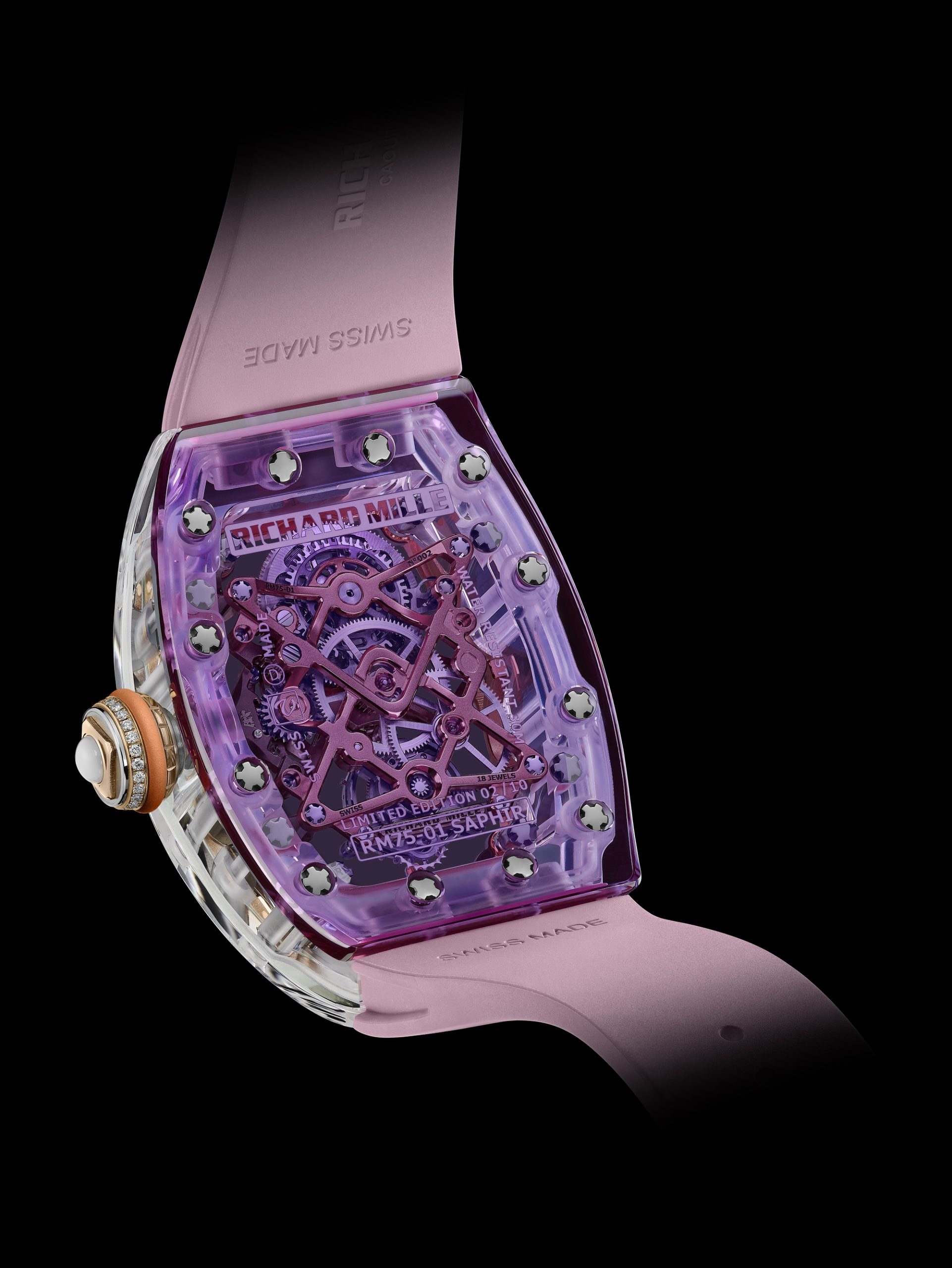 RM 75-01 Flying Tourbillon Sapphire Pink — view 8