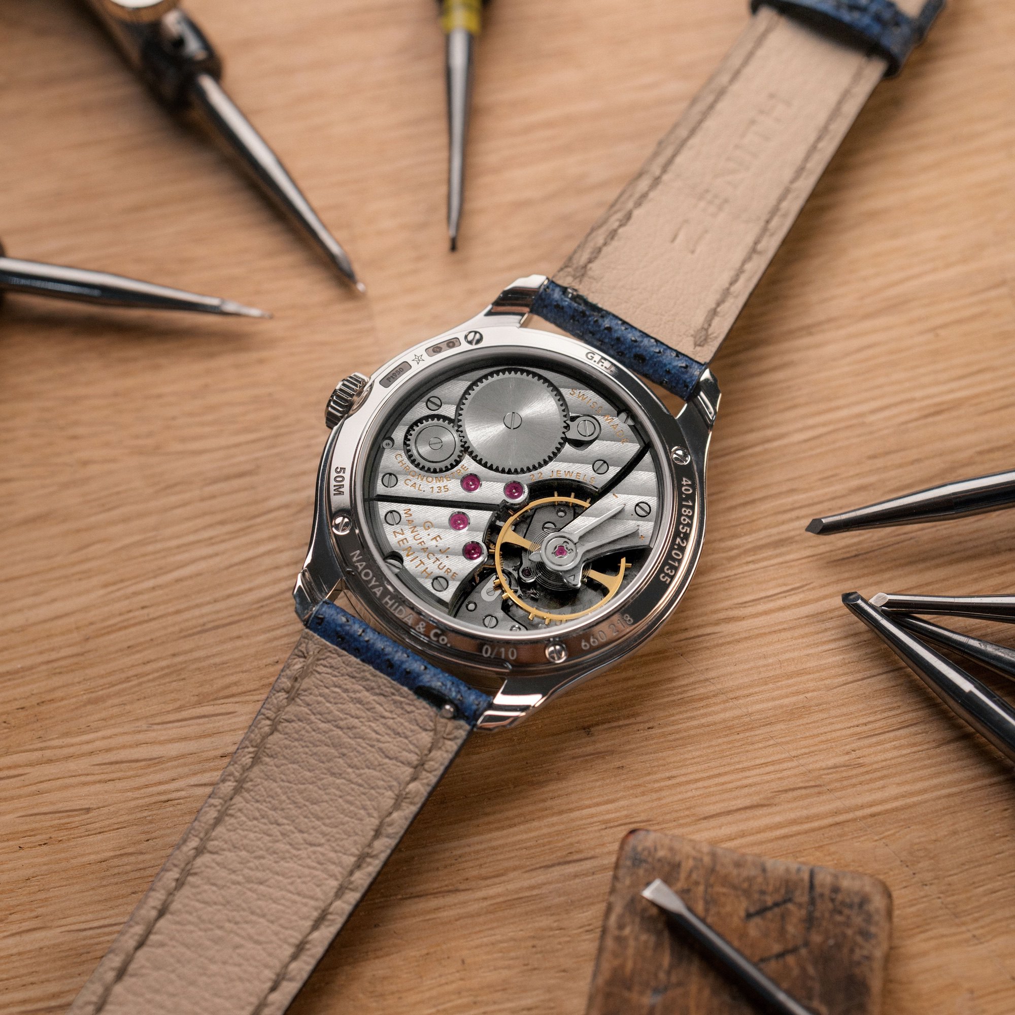 G.F.J. Calibre 135 Double Signed with Naoya Hida & Co — view 16